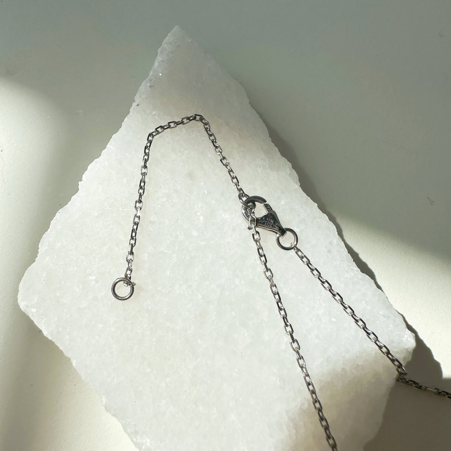 18K Solid Gold Genuine Garnet and Orange Sapphire Necklace