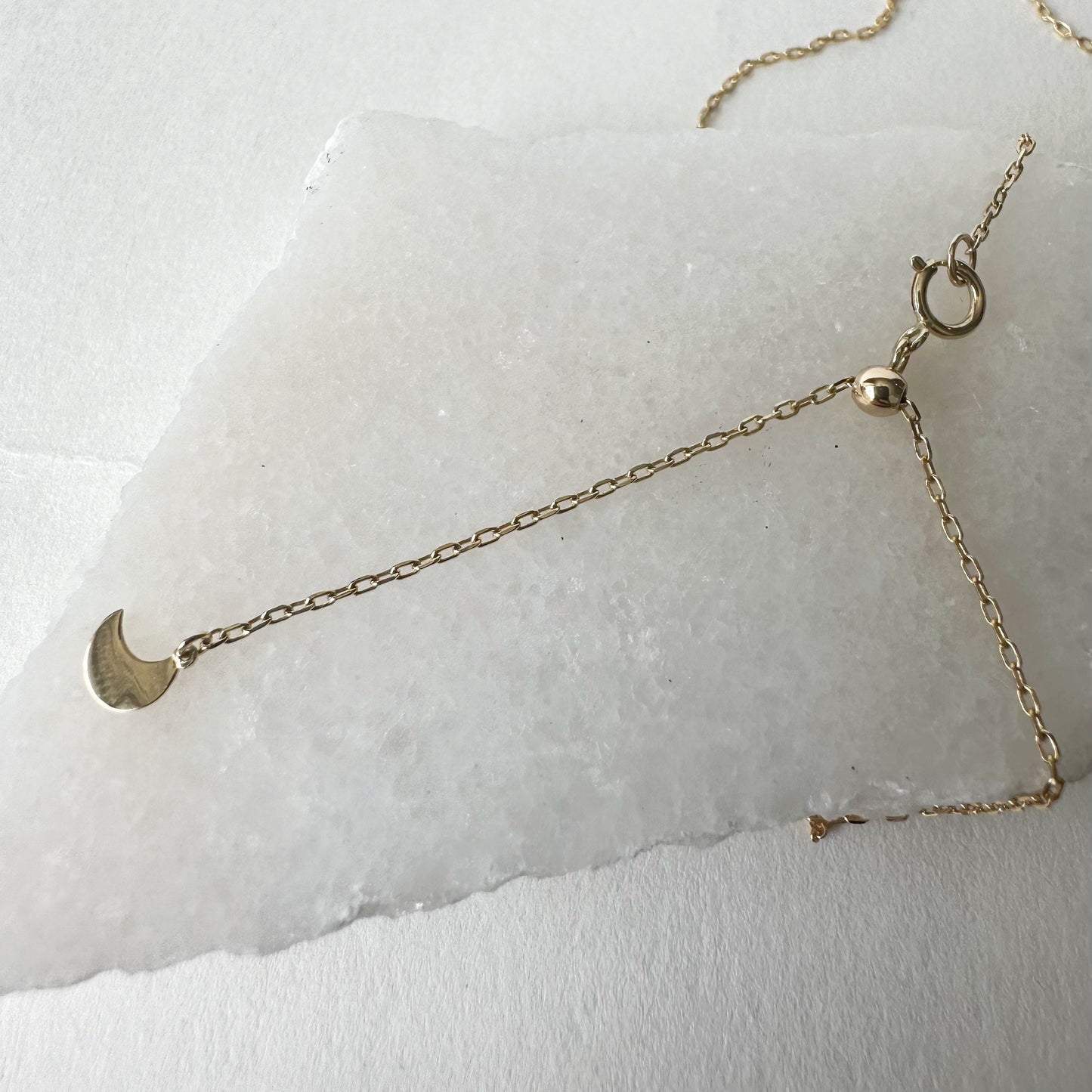 14K Solid Gold Genuine Amethyst, Pearl, and Diamond Necklace