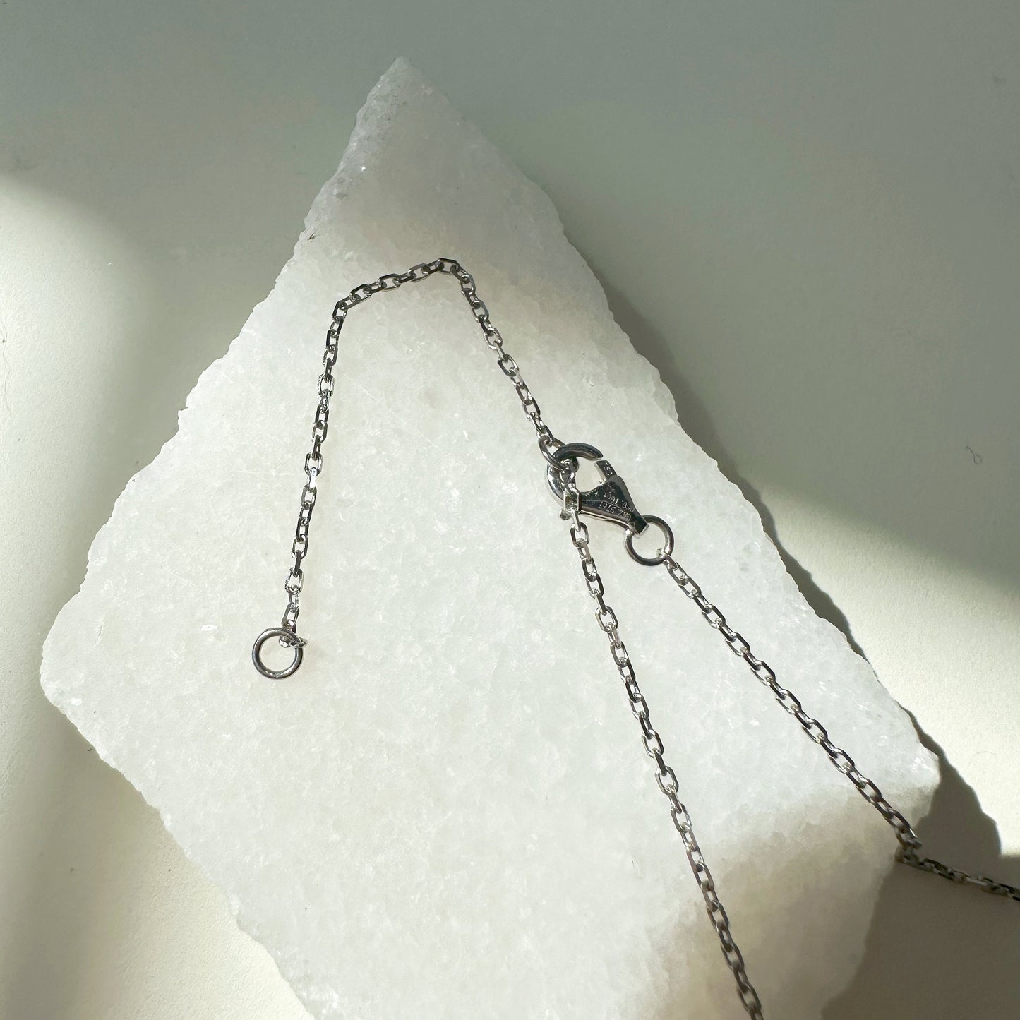 18K Solid Gold Genuine Garnet and Orange Sapphire Necklace